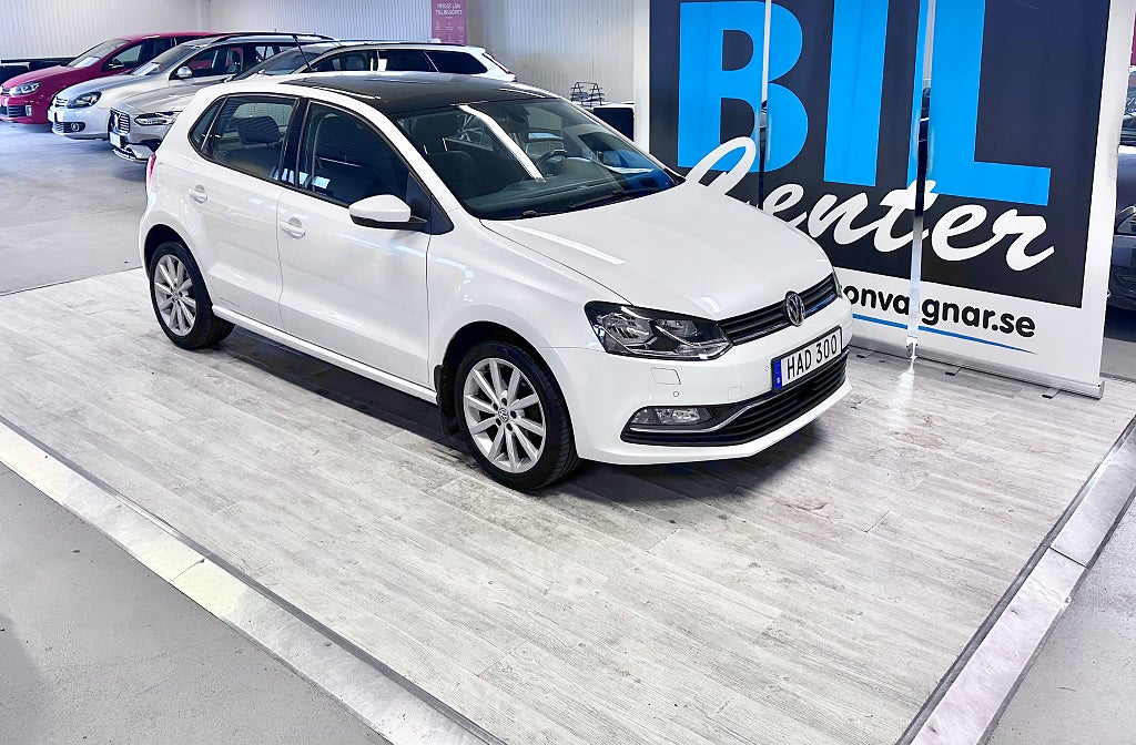 Volkswagen Polo 5-dörrar 1.2 TSI BMT panorama Euro 6