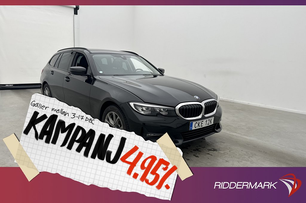 BMW 320 d Touring 190hk Sport Line Dragkrok Na 4,95% Ränta