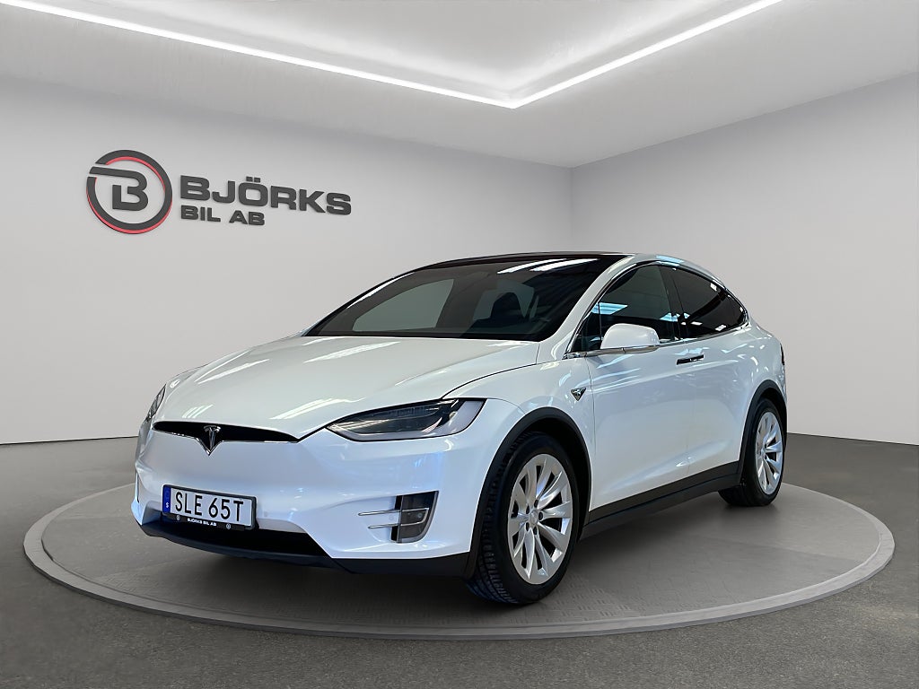 Tesla Model X 100D AWD Leasbar 1Brukare Drag 423hk Se Spec