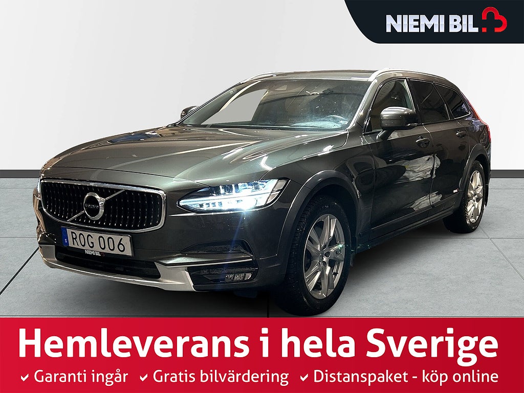 Volvo V90 Cross Country D4 AWD Inscription Skinn/Drag/Ad.Fhå