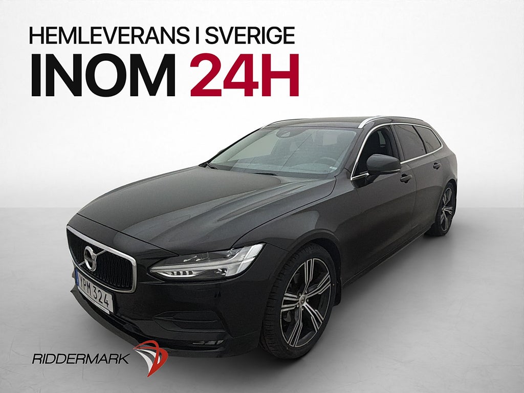 Volvo V90 D4 AWD Momentum VOC D-Värmare Drag Navi Halvskinn