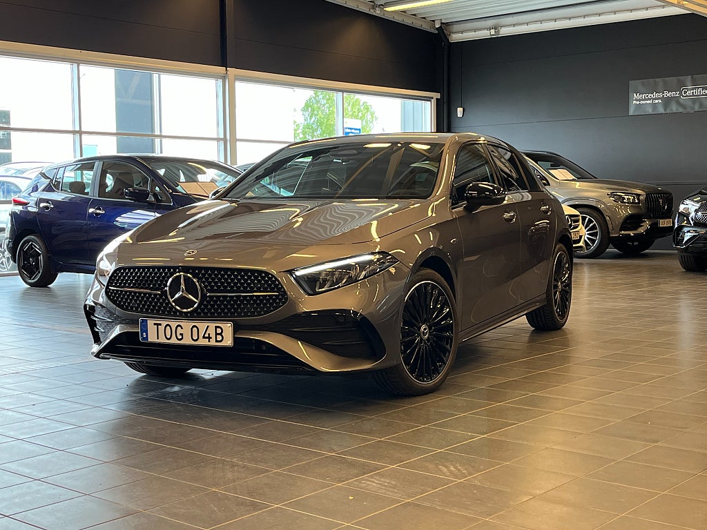 Mercedes-Benz A 250 e 8G-DCT AMG Vinterpaket, Momsbil