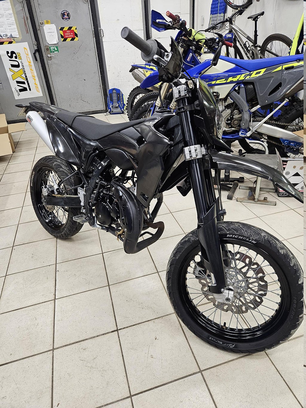 Sherco SM Moped SM RS Silver