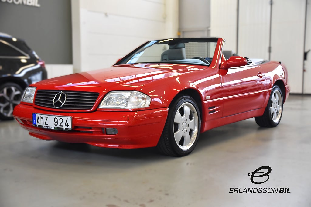Mercedes-Benz SL 320 Euro 3 V6 NYSERVAD, HARDTOP, CABRIOLET 