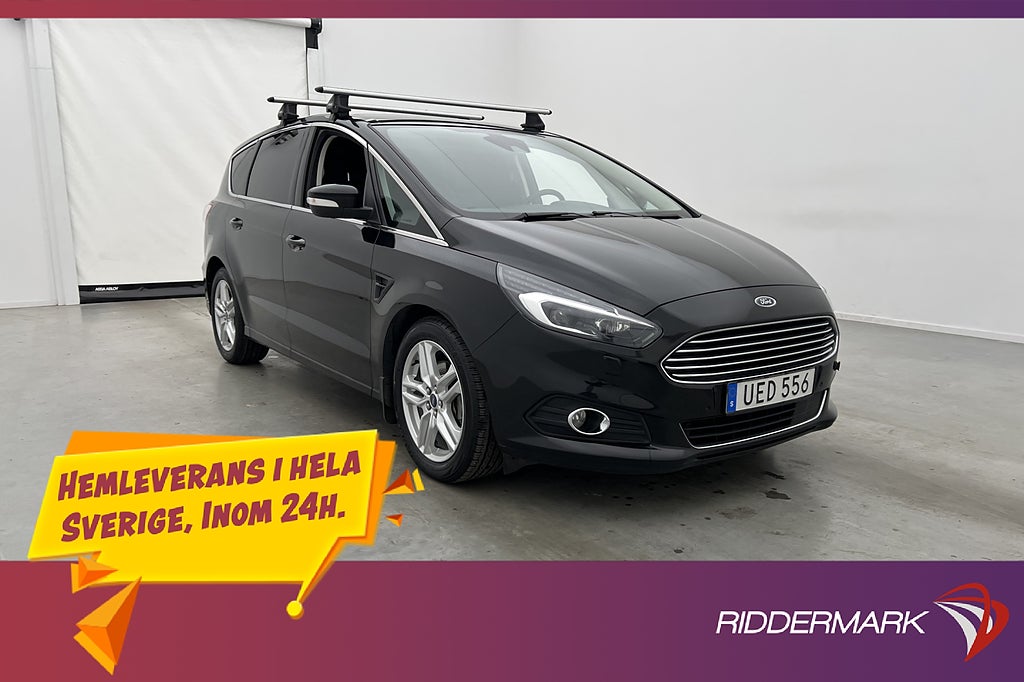 Ford S-Max 2.0 180hk AWD Business 7 Sits Motorvärmare Drag