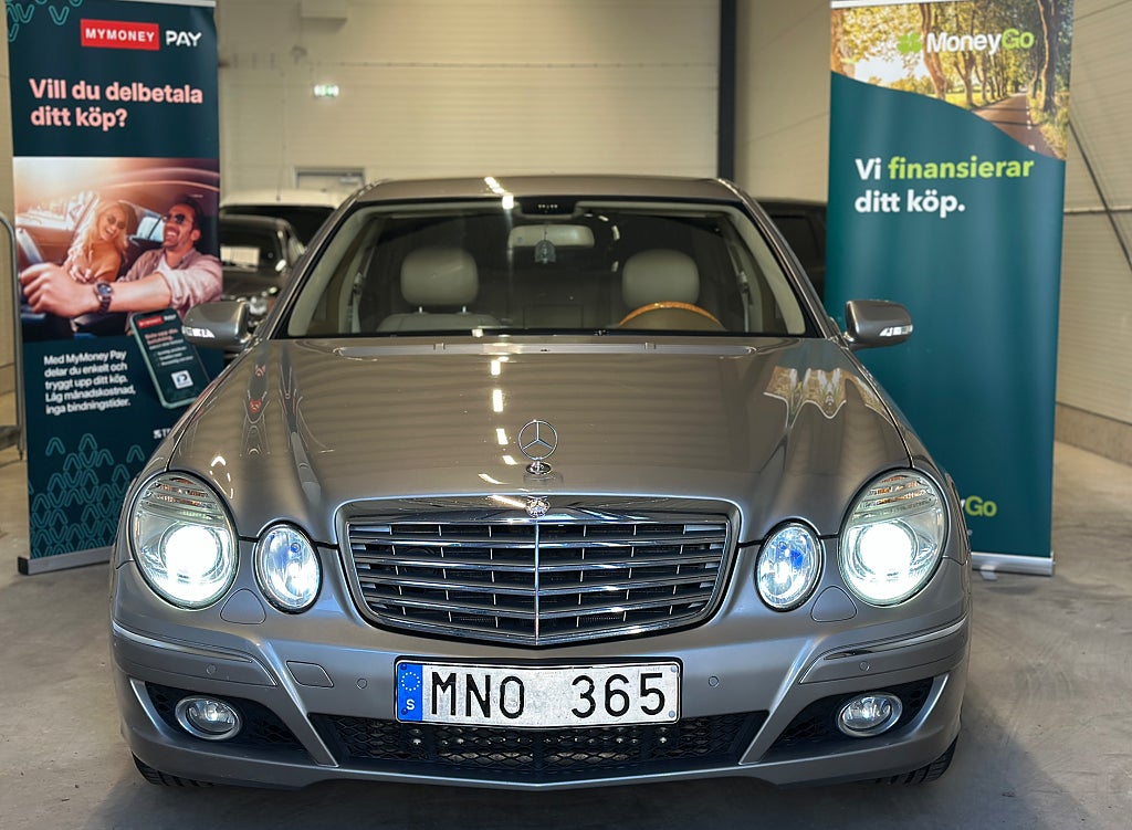 Mercedes-Benz E 200 Kompressor 5G-Tronic Euro 4// Ny besiktad 