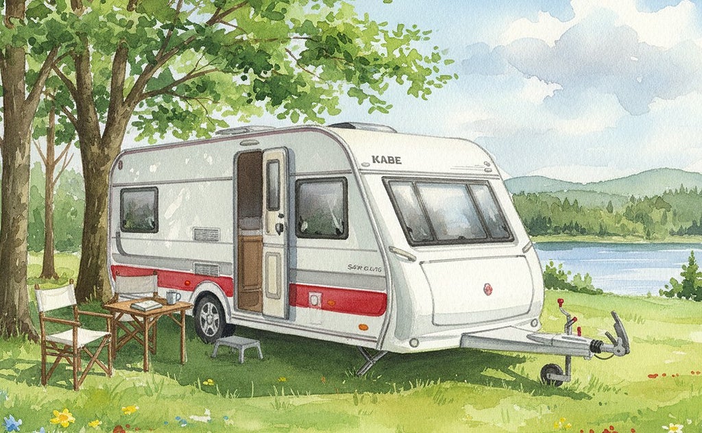 Kabe Safir 600 GLE KS, Enkelsängar, Tält från 2025, 1700 kg 