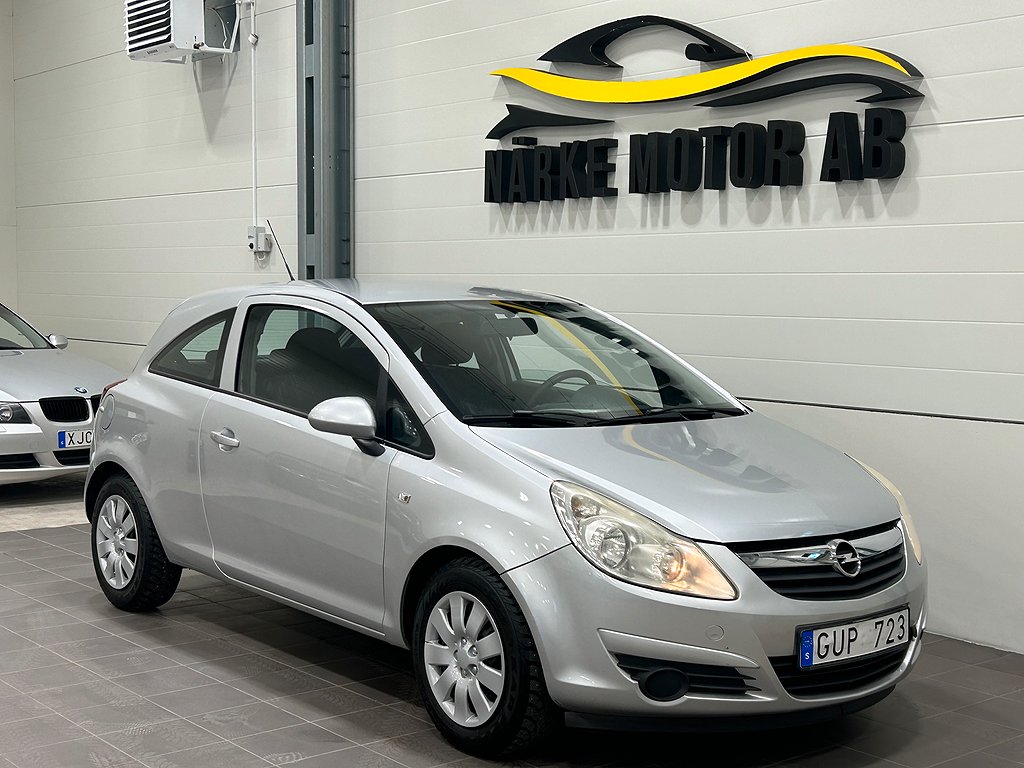 Opel Corsa 3-dörrar 1.2 | LÅGMILARE | AC | AUX | 350kr i mån