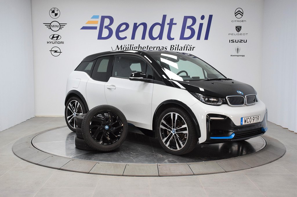 BMW i3s 120 Ah Ink Vhjul & Fri service/ Stora skärmen