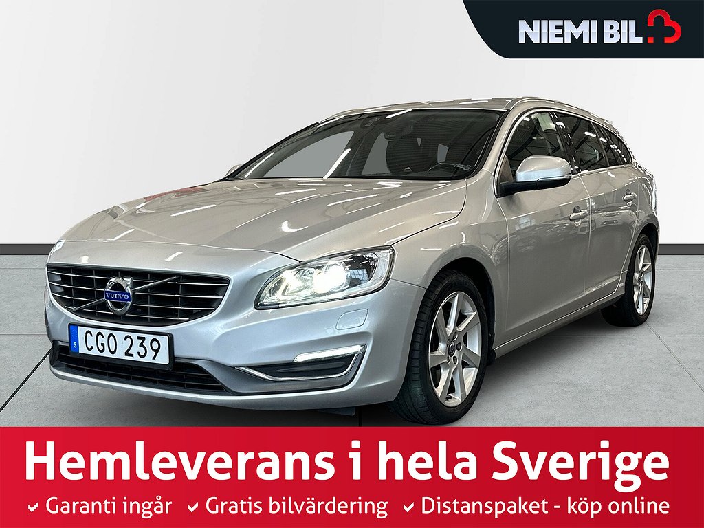 Volvo V60 D4 Summum S&V-hjul/Dvärm/Navi/Psens