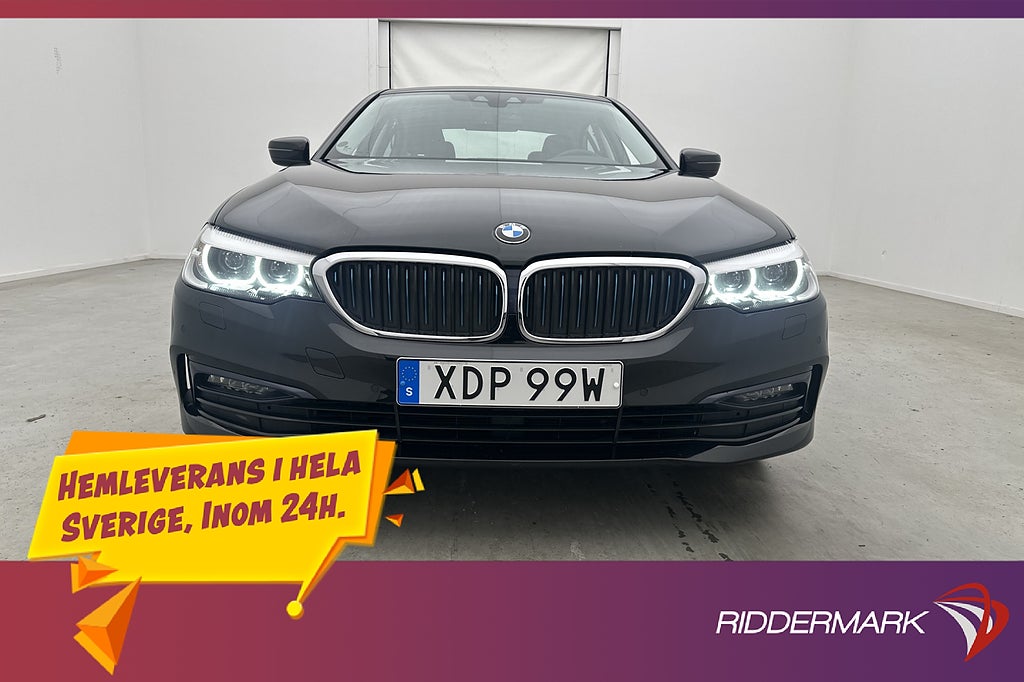 BMW 530 E iPerformance 252hk Navi Kamera Ambient Rattvärme