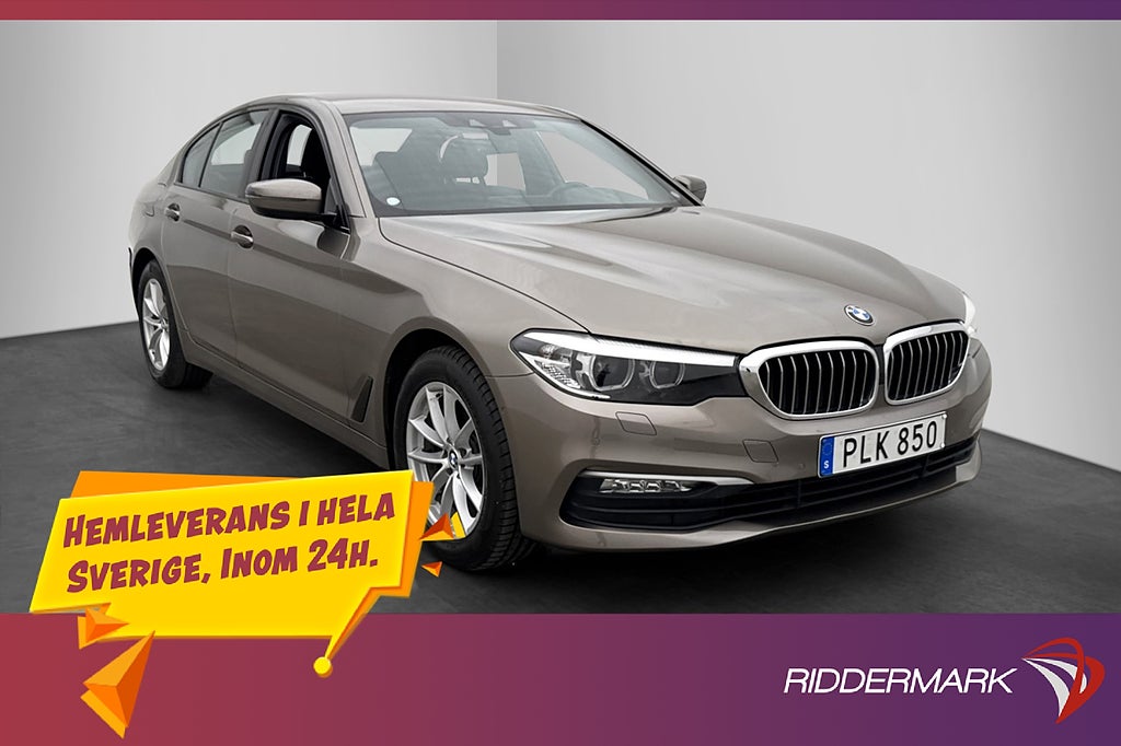 BMW 520 D xDrive Kamera Navi P-Sensorer Rattvärme Drag