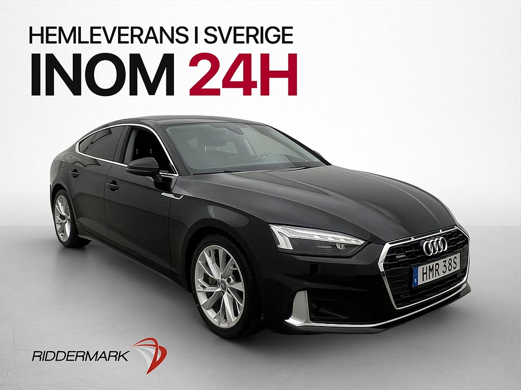 Audi A5 45 TFSI Q Comfort Matrix Kamera Sportstolar P-Sensor