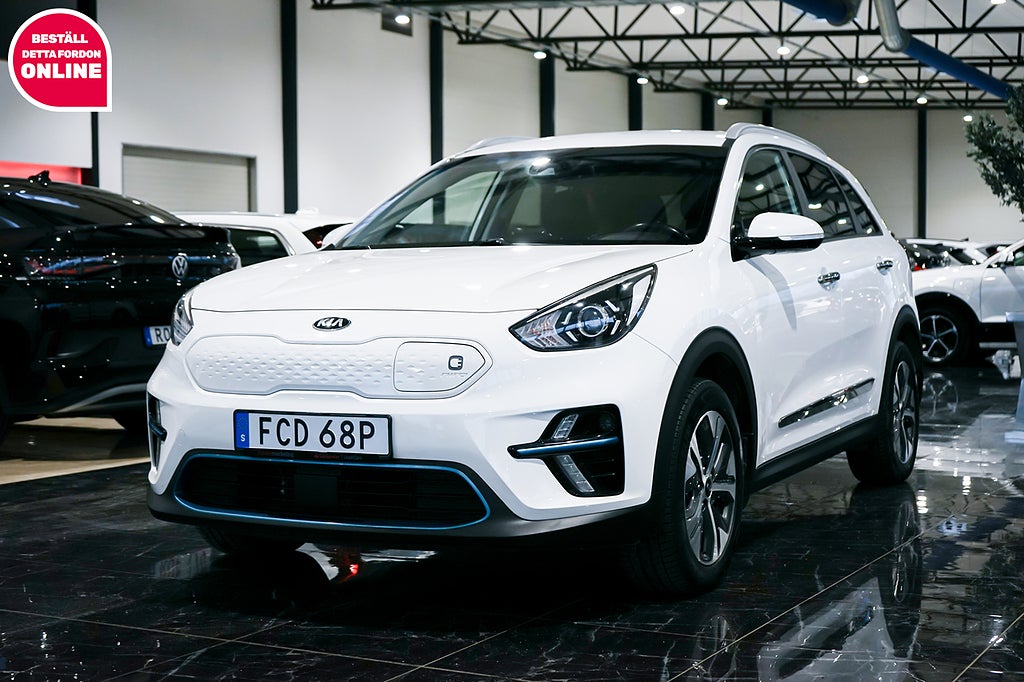 Kia Niro e- 64 kWh Advance, EX, GLS Navi Kamera Rattvärmare