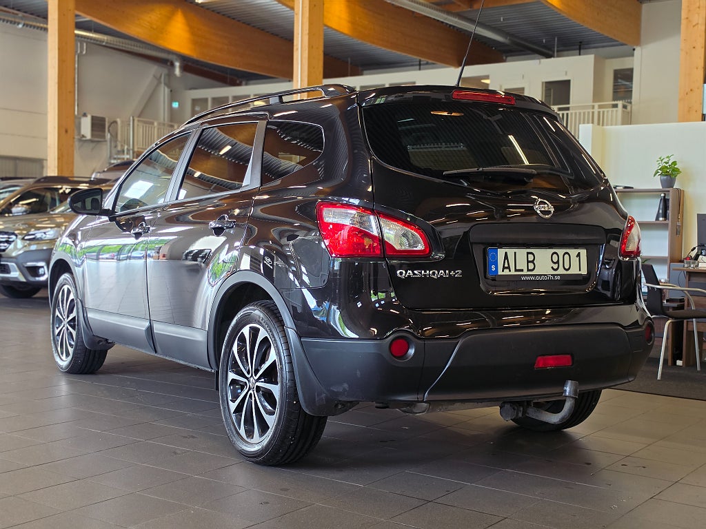 Nissan Qashqai+2 2.0 141 HK AUT AWD 7-SITS 360 KAMERA DRAG PANO NAVI