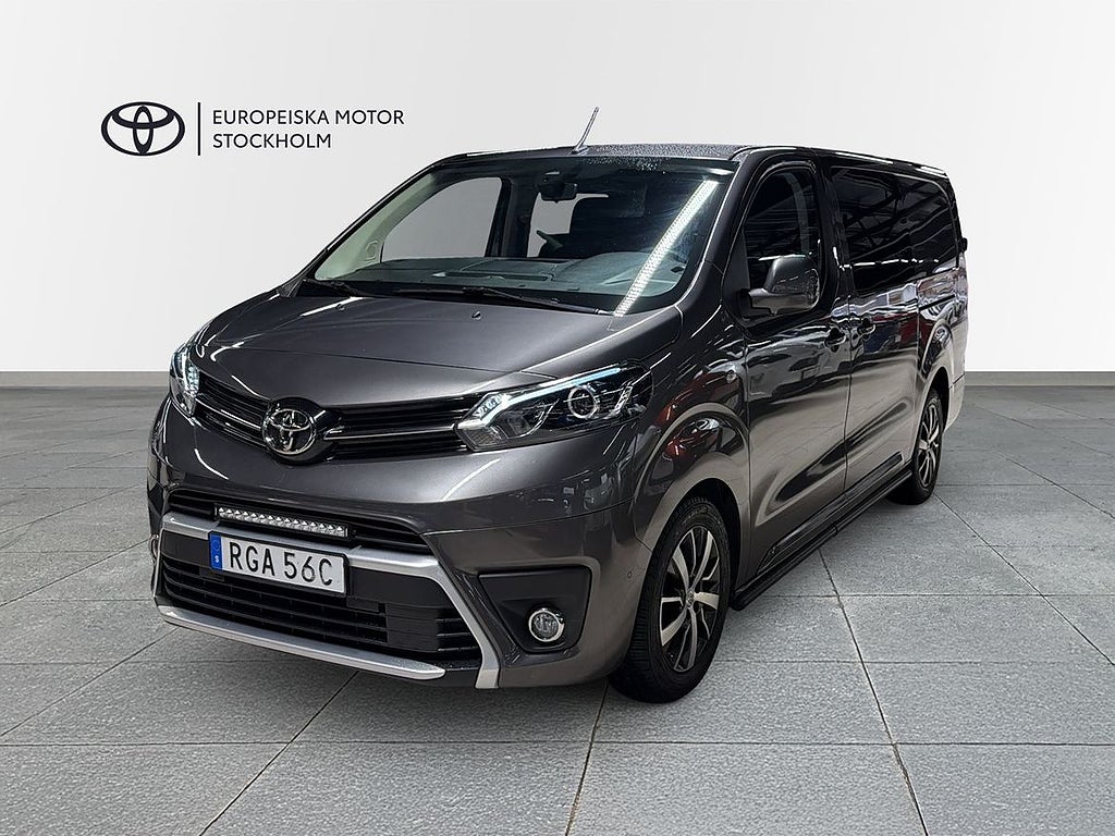 Toyota ProAce Long 2.0D 177hk Dubbelhytt / V-Hjul / 5-sits