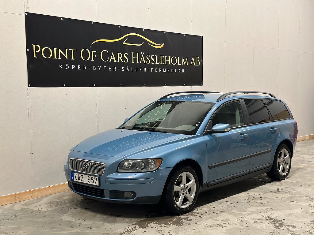 Volvo V50 2.4 Kinetic Euro 4/Ny Servad/Besiktigad/NyKoppling