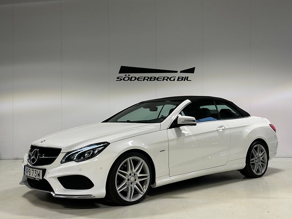 Mercedes-Benz E 350 Cabriolet 9G-Tronic AMG Sport, H/K, Navi