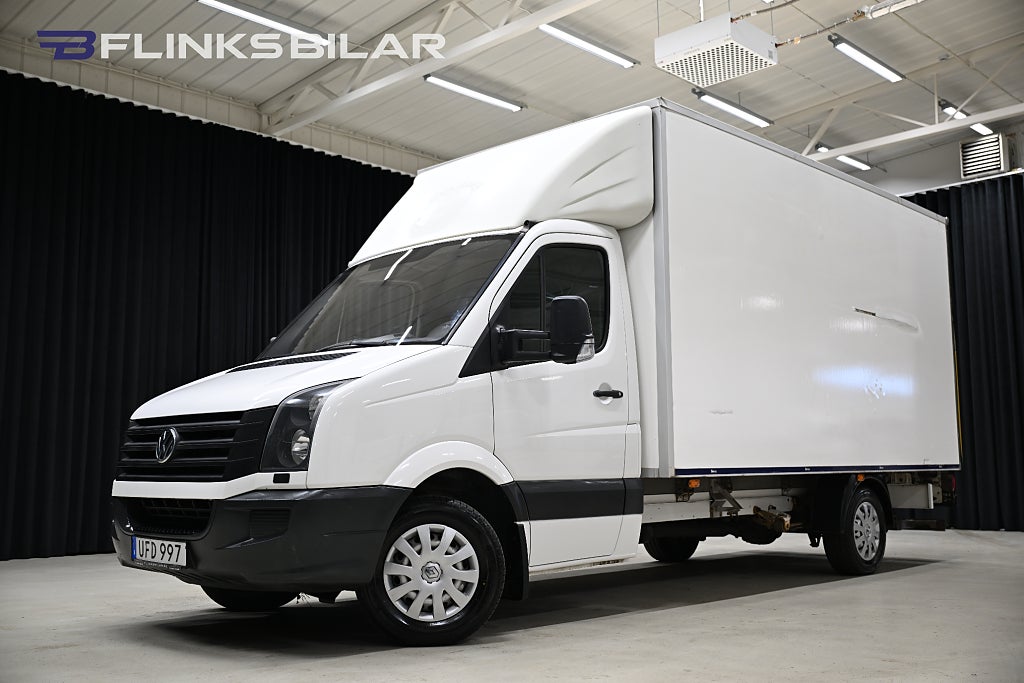 Volkswagen crafter TDI 163HK Volymskåp|BG-Lyft|Värmare|NyKamrem|