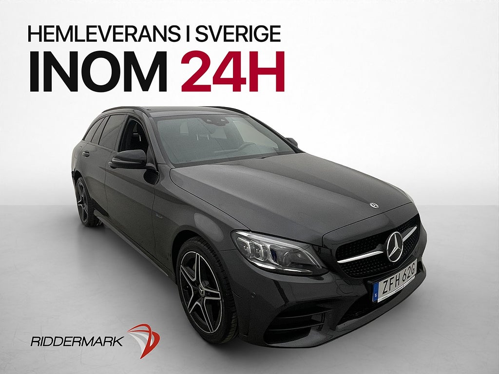 Mercedes-Benz C300 T de 306hk AMG Night Värmare Drag Kamera