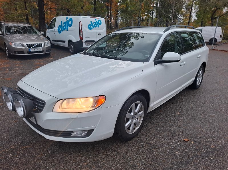 Volvo V70 D4 Aut, Drag,,Vinterdäck ingår.NYBESIKTAD IDAG UA