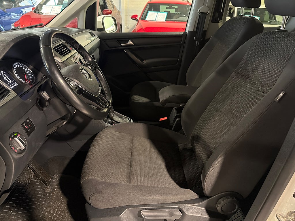 Volkswagen Caddy Maxi Life 2,0 TDI 4M Comfort 7-sits Värmare Drag 2020