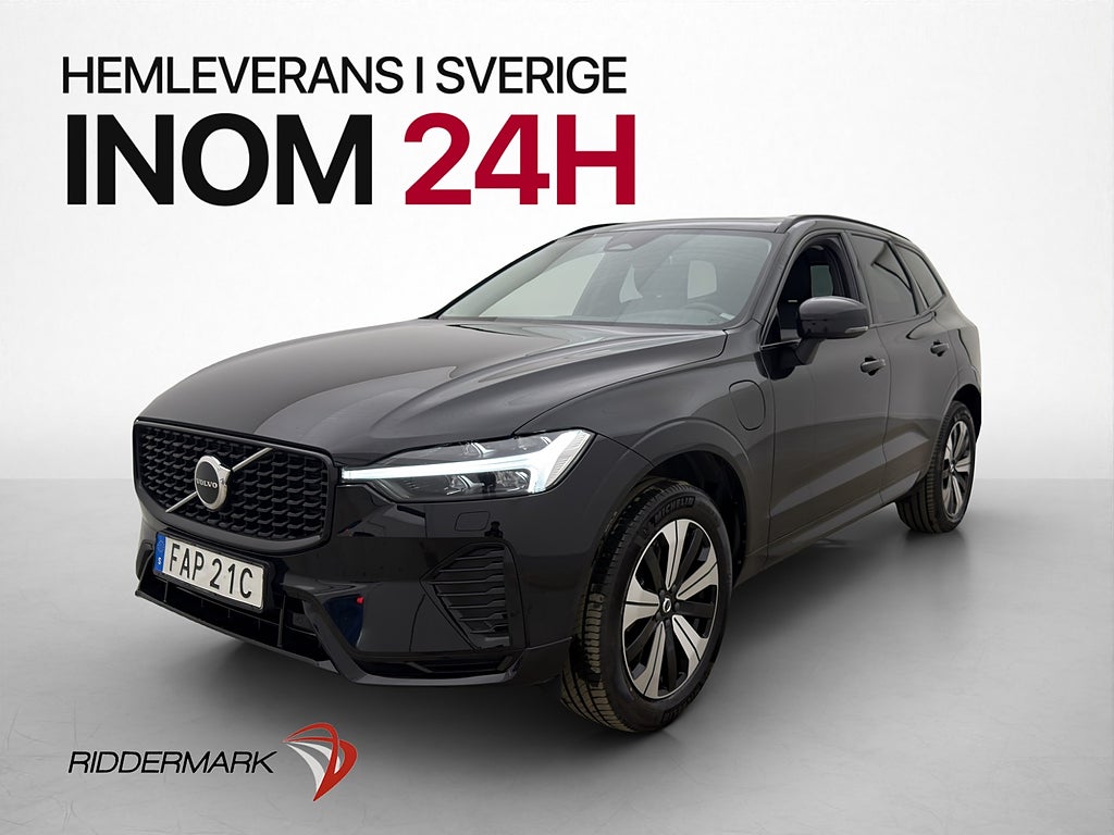Volvo XC60 Recharge T6 Plus Dark Pano H/K Drag Skinn MOMS