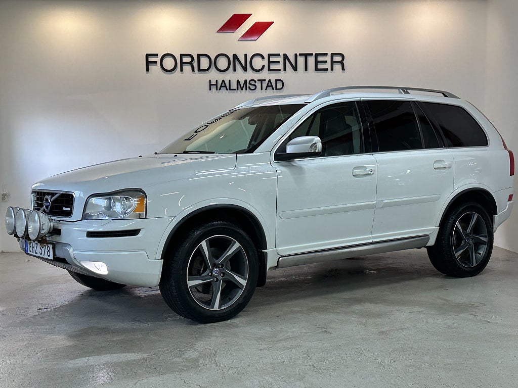 Volvo XC90 7-sits D5 AWD 200hk Geartronic R-Design, Dragkrok