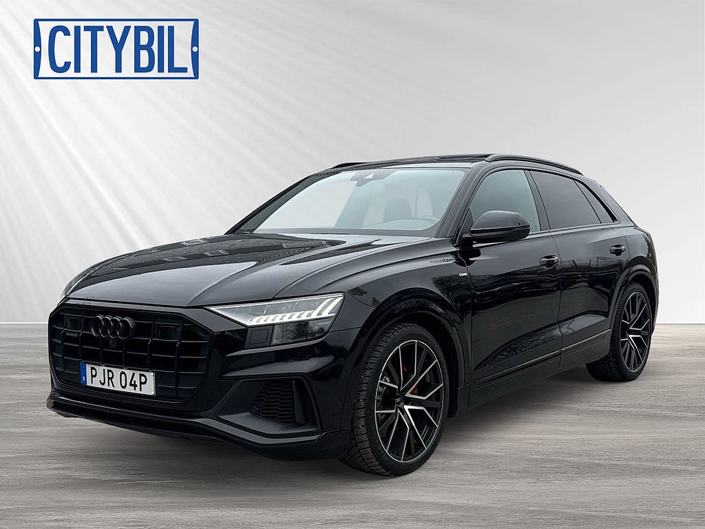 Audi Q8 50 TDI quattro S Line - 22" - Pano - Läder - Luft - LED