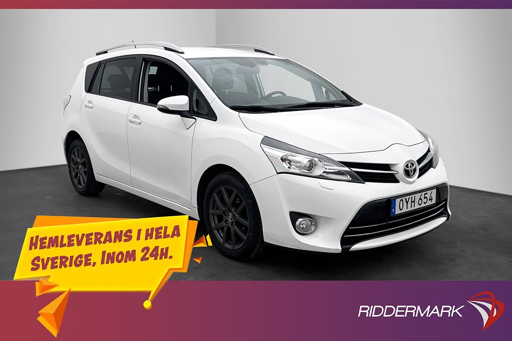 Toyota Verso 111hk Edition Feel 7-Sits M&K-Värmare Kamera