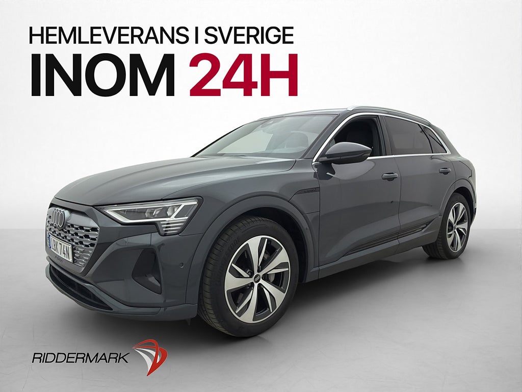 Audi Q8 55 e-tron Quattro 408hk Luftfjädring Dragkrok Kamera