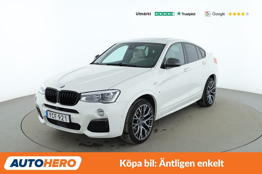 BMW X4M / HUD, H/K, Taklucka, 360, Dragkrok