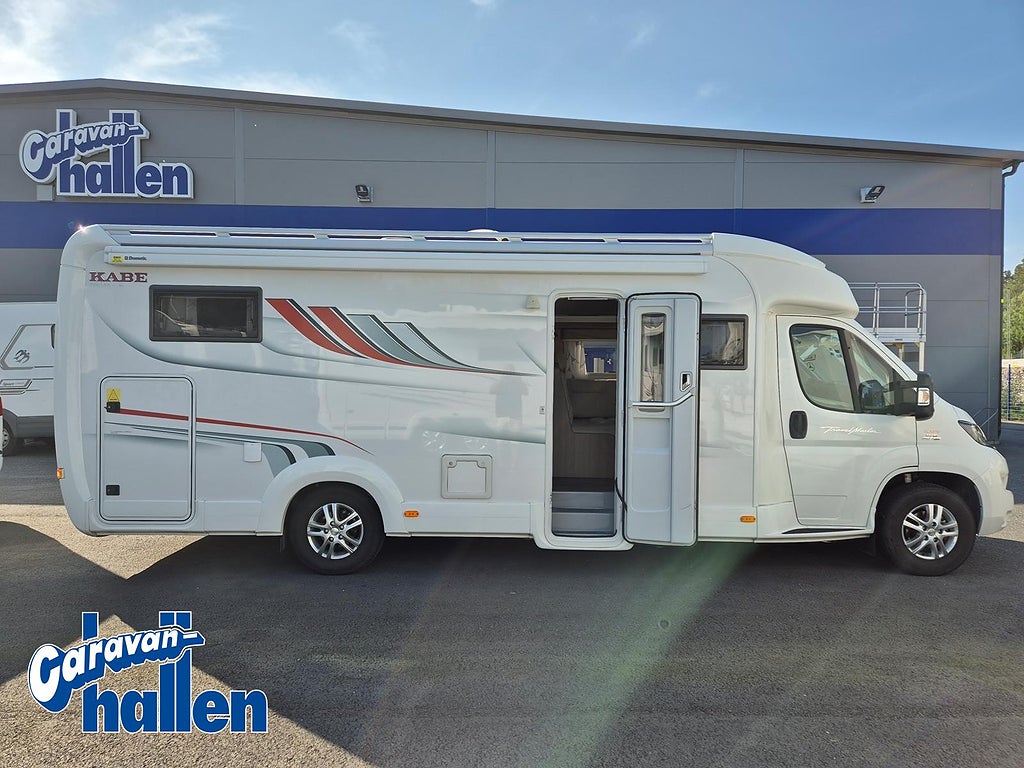 Kabe Travelmaster 780 LGB (Hydrauliska stödben/Solpanel/Cykelställ/Ug