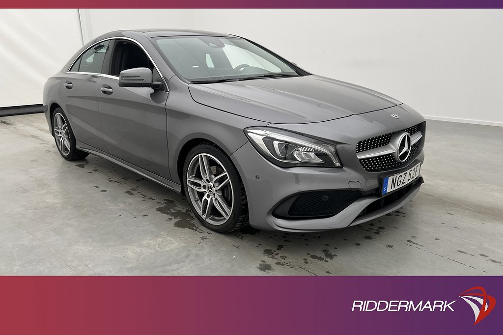 Mercedes-Benz CLA 200 d 136hk AMG Pano CarPlay Kamera