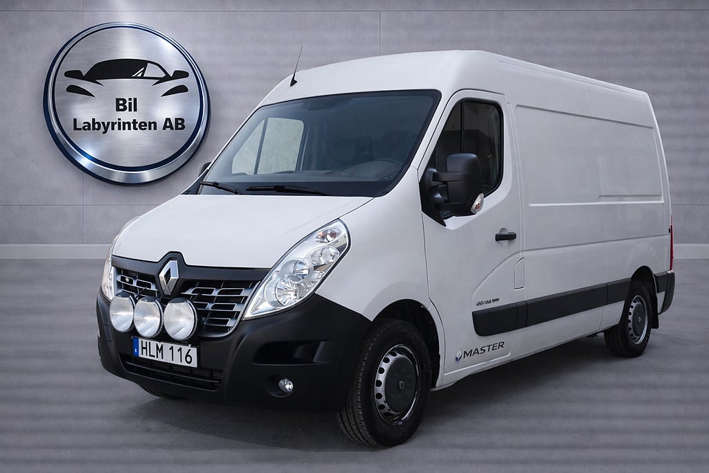 Renault master L2H2 2.3 dCi Euro 6 145HK Klima DRAGKROK 