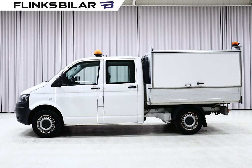 Volkswagen Transporter TDI 140HK Dubbelhytt|Kåpa|Drag|Värmare