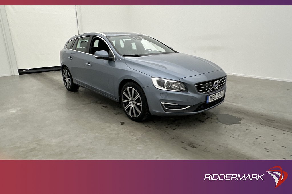 Volvo V60 D5 Plug-in Hybrid AWD Classic Summum VOC Värm Drag