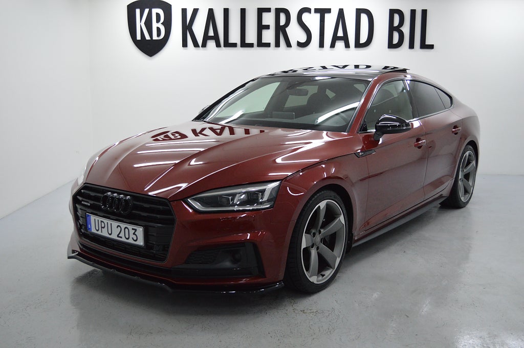 Audi A5 2.0 TFSI quattro S line Cockpit Pano B&O Värmare Drag
