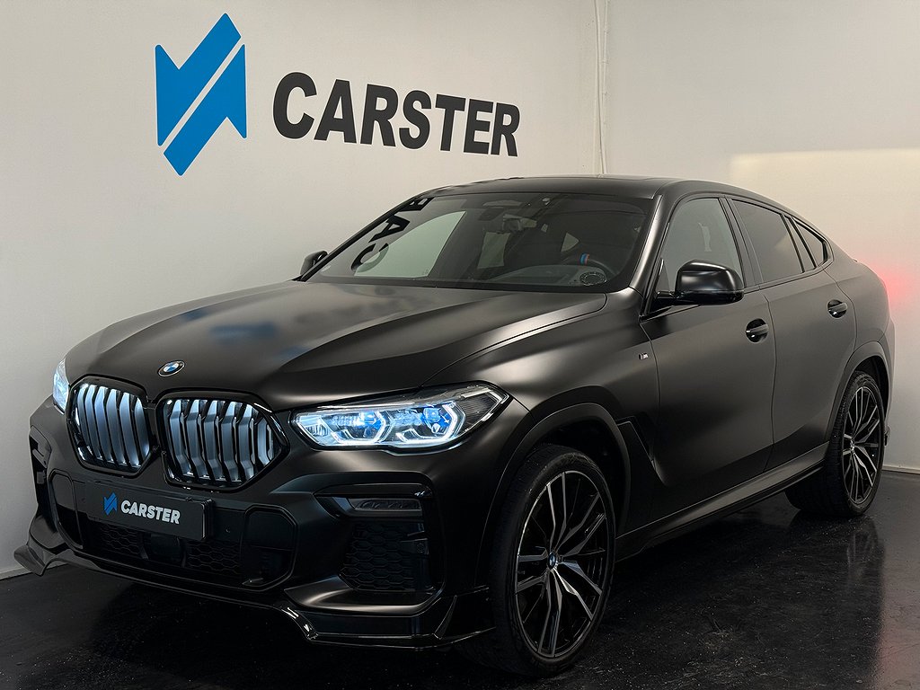 BMW X6 xDrive40d M Sport Pano H&K Drag HuD Laser  340hk