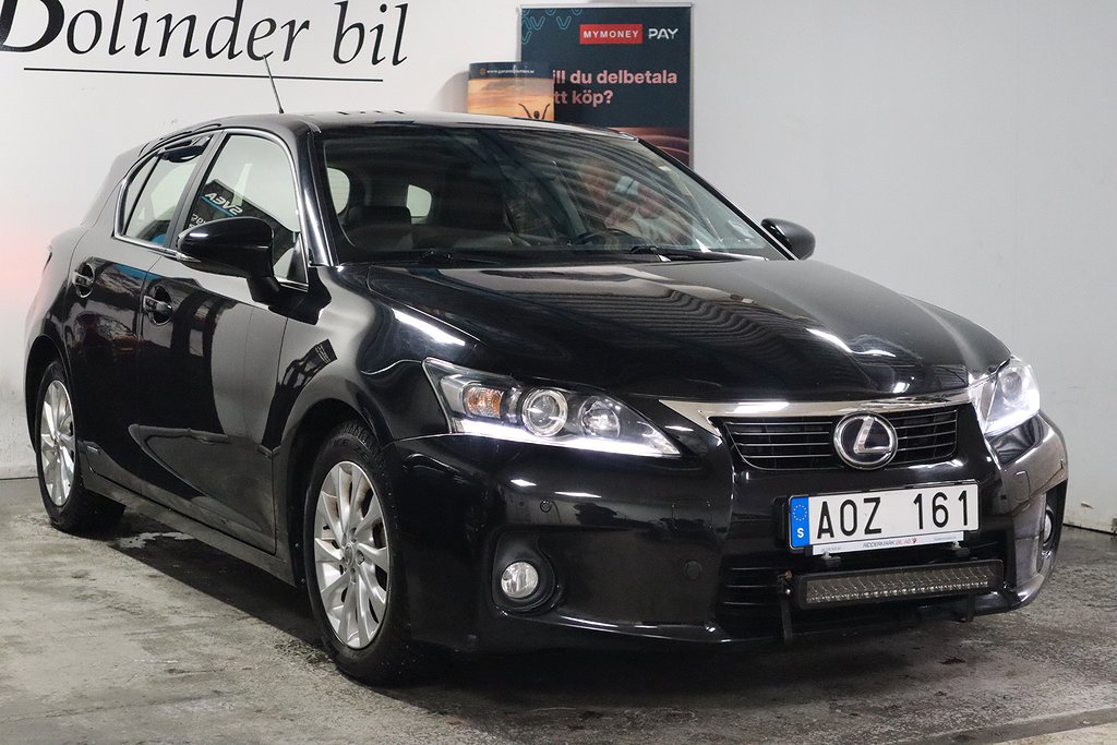 Lexus CT 200h 1.8 CVT Executive SKINN KEYLESS HEMLEVERANS 