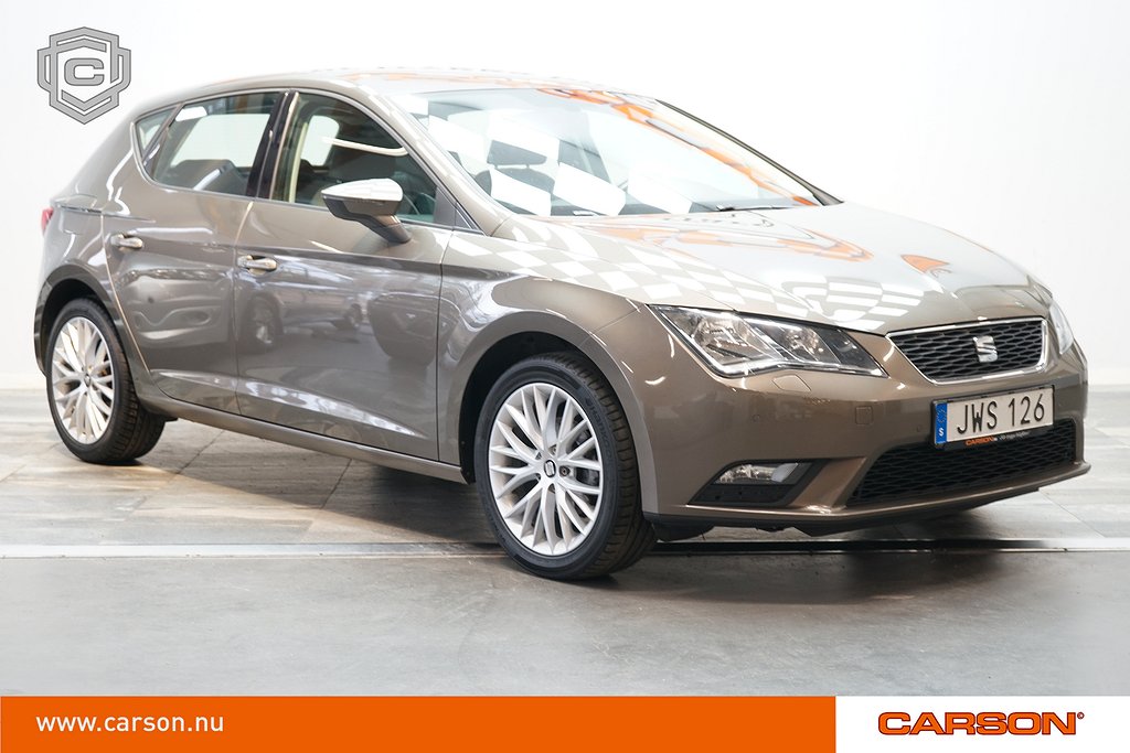 Seat Leon 1.2 4,95% TSI Style P-sensorer CarPlay Euro 6