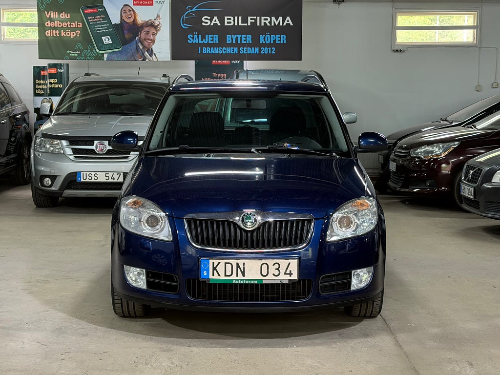 Skoda Fabia Kombi 1.6 TipTronic En ägare Automat 