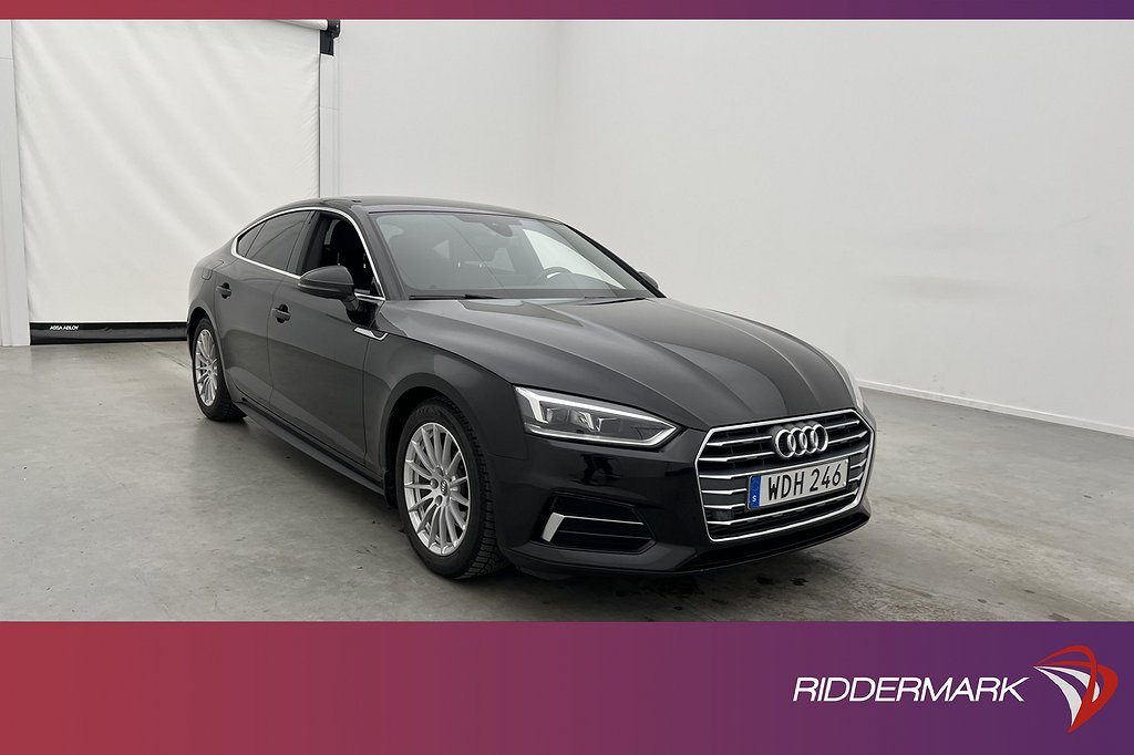 Audi A5 Sportback 2.0 TFSI 190hk Proline Sensorer Dragkrok