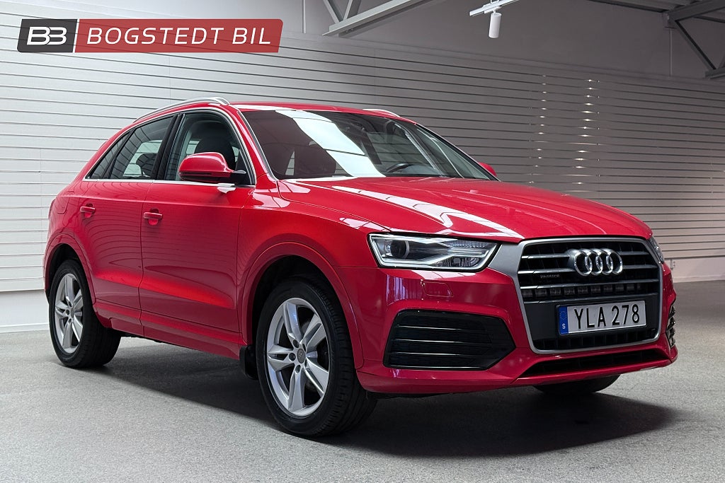 Audi Q3 2.0 TDI quattro S Tronic | Dragkrok | Värmare