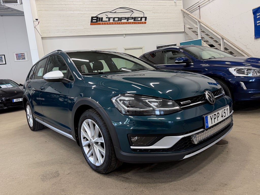 Volkswagen Golf Alltrack 2.0 TDI 184 hk 4Motion Motorvärmare / Drag / Panorama