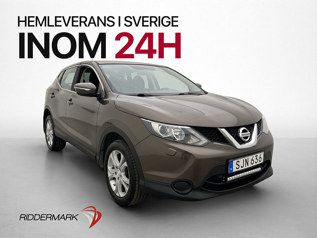 Nissan Qashqai 1.2 DIG-T 115hk M-Värmare Bluetooth