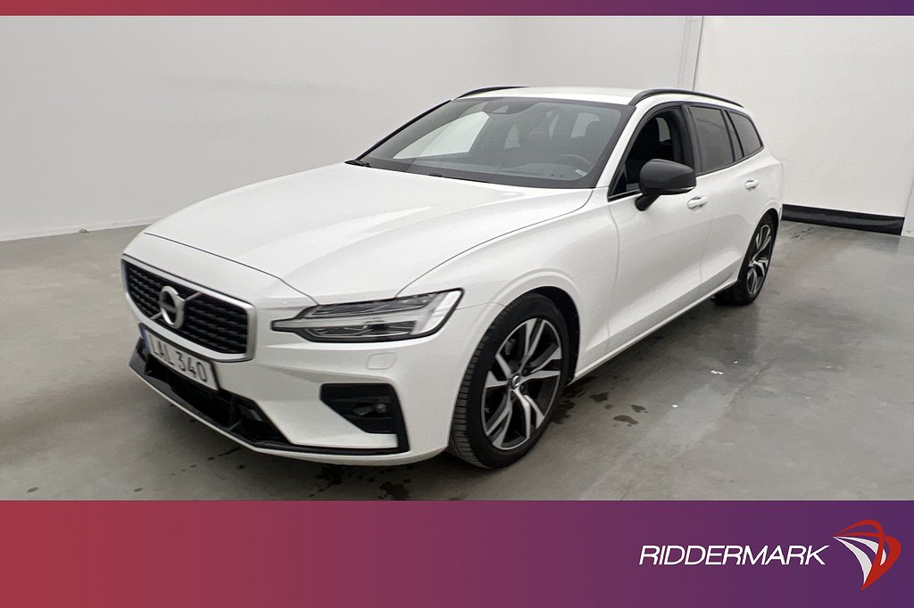 Volvo V60 D4 AWD 190hk R-Design VOC HUD Värm Kamera Navi