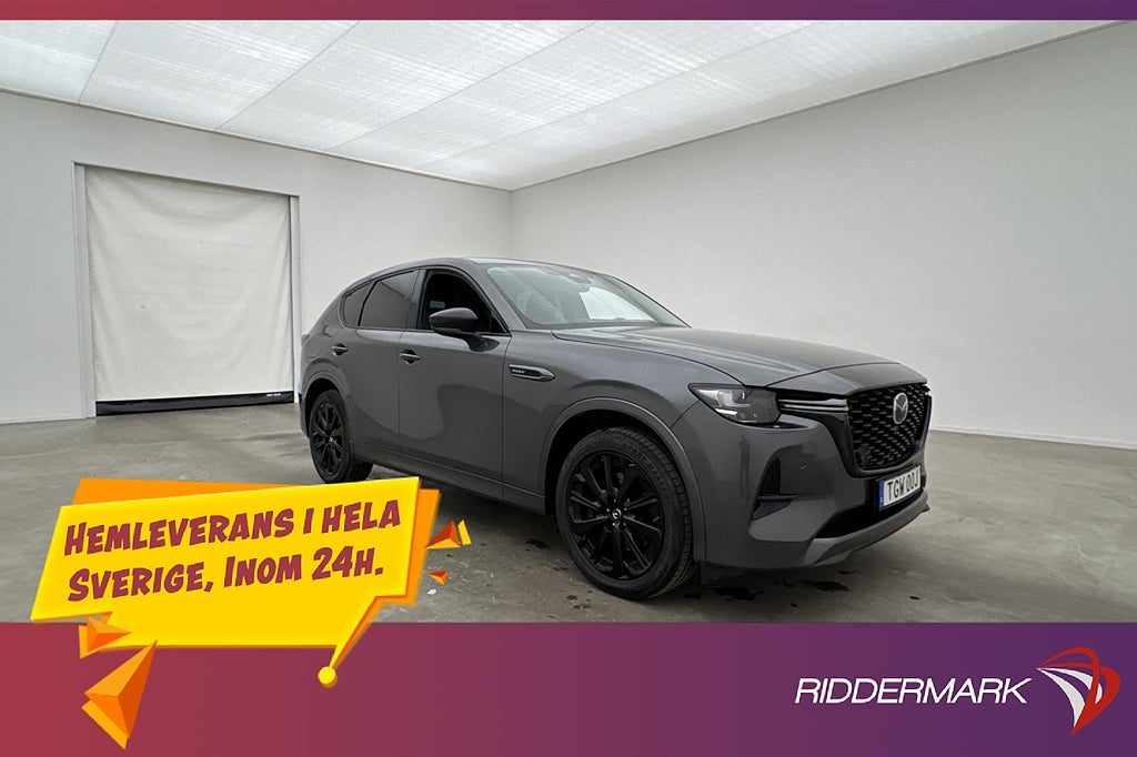 Mazda CX-60 PHEV 327hk AWD Homura HUD Drag Kamera CarPlay