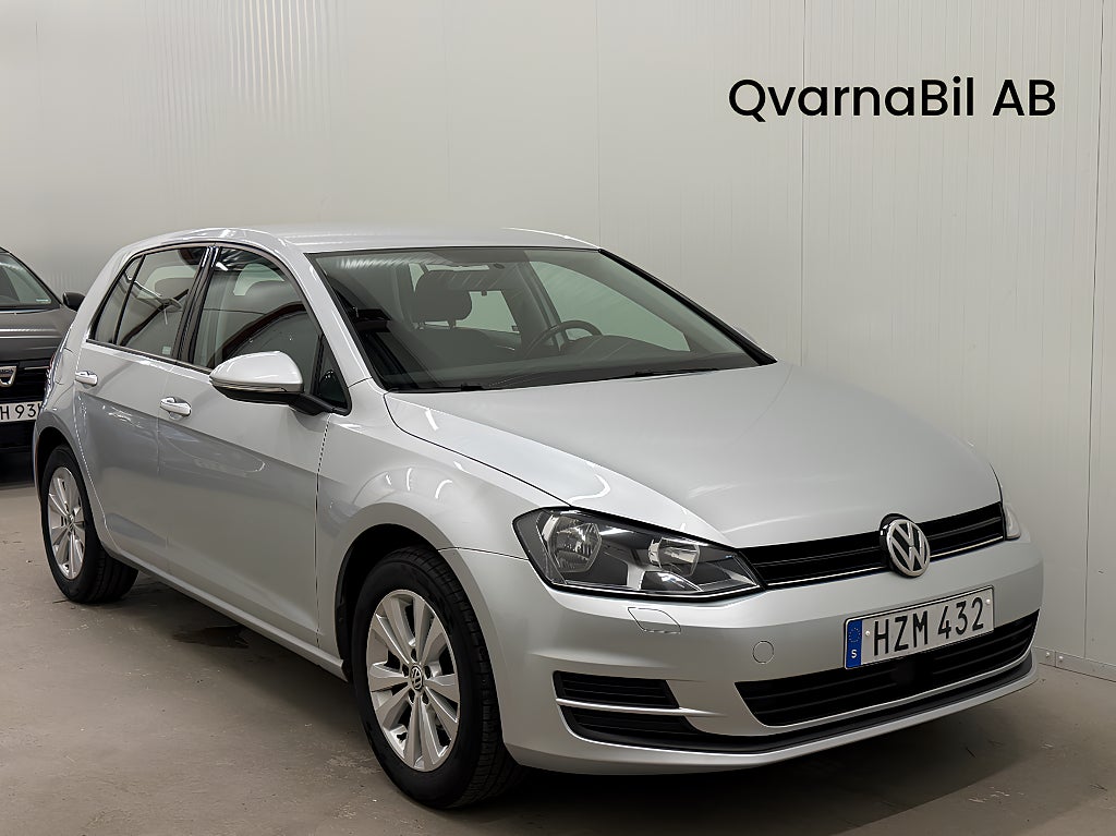 Volkswagen Golf 1.2 TSI 110hk *1 ägare/Lågmil/Fullservad/0% ränta*