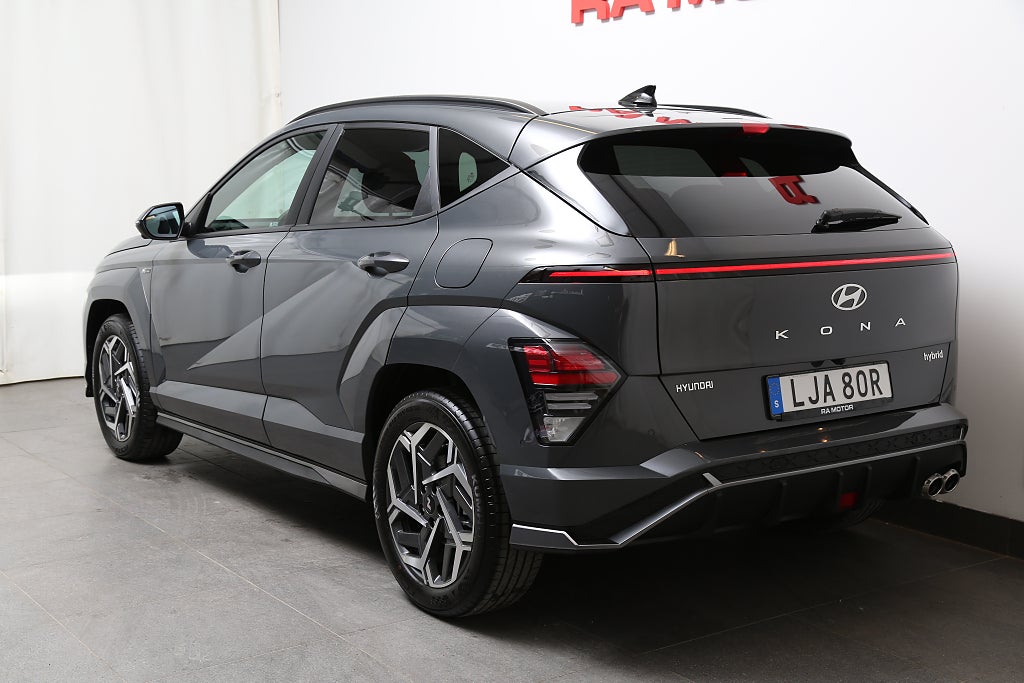 Hyundai Kona Fullhybrid N-Line | 360 kamera | Elstol |Navi |